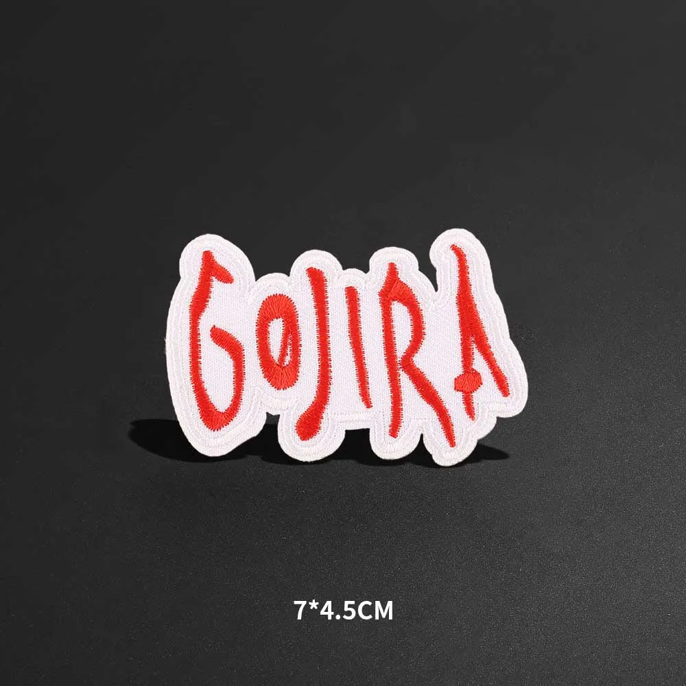 Черная квадратная вышитая нашивка с английской надписью декоративные наклейки