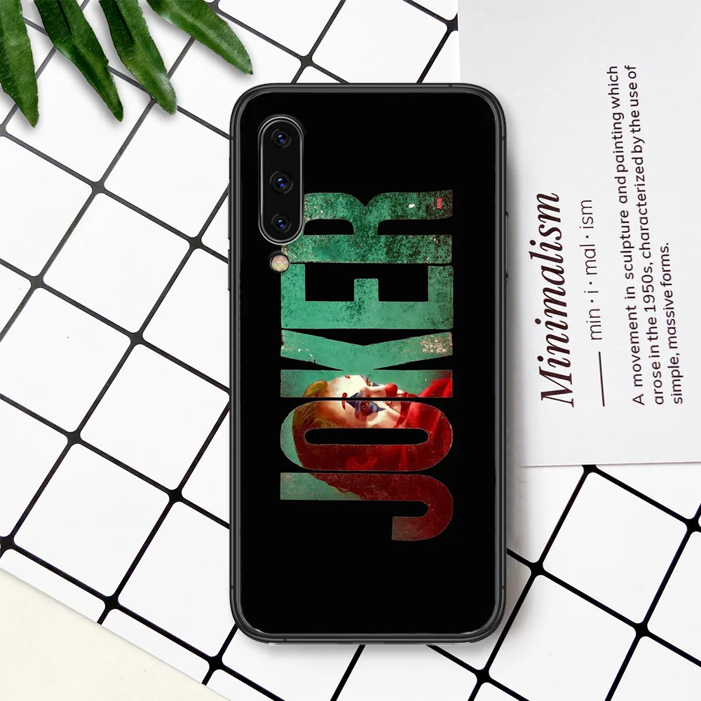 

Joker Phone Case For Samsung Galaxy A 3 5 7 8 10 20 20E 21S 30 30S 40 50 51 70 71 black Bumper Pretty Hoesjes 3D Funda Silicone