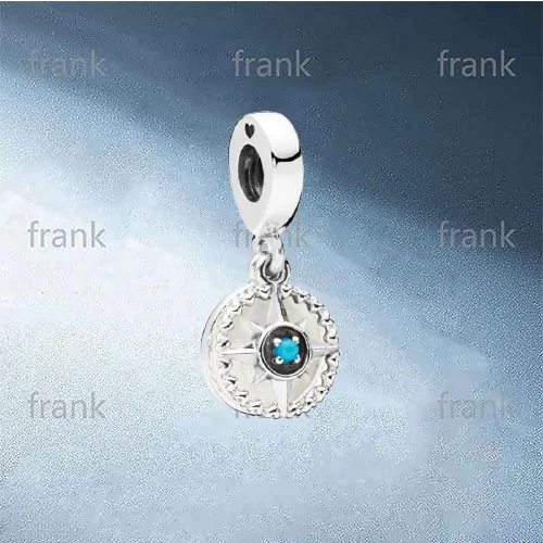 

Classic Retro Compass Rose Fashion Sterling Silver 925 Pendant Charm Lady Gift Accessories Wholesale 797196EN23