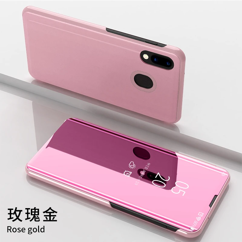 Противоударный чехол для Xiaomi Redmi Note 7 роскошное умное зеркало флип-чехол для Xiomi Redmi Note7 Pro Fundas для Redmi 7 Redmi 7A Coque