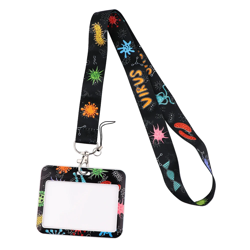 

JF724 New Fashion Doctor Nurse Neck Strap Lanyards Keychain Holder ID Card Passport Hanging Rope Lariat Lanyard Gifts