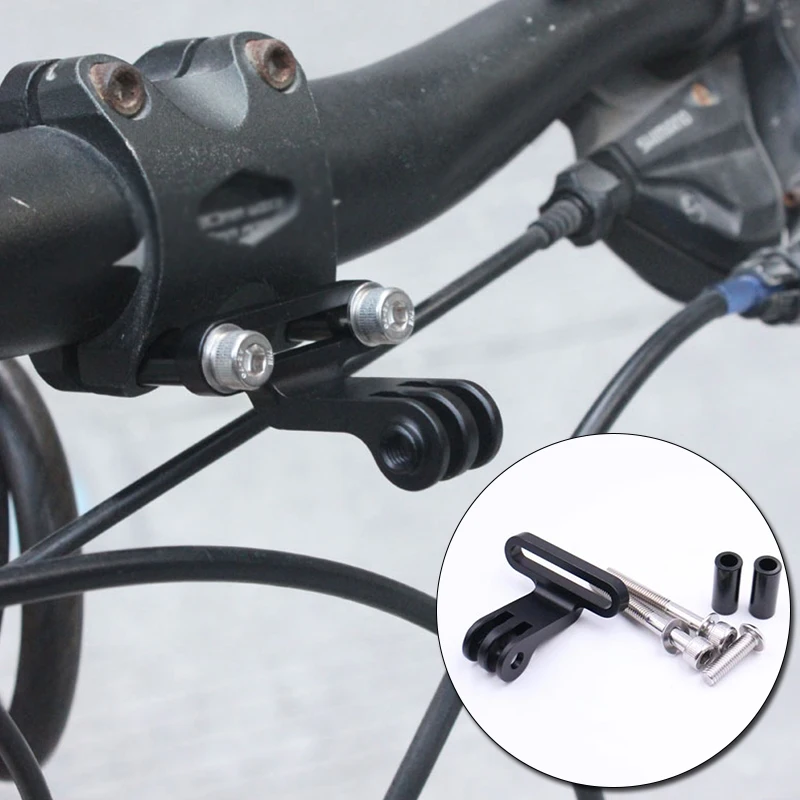 Aluminium Alloy Bicycle Camera Holder Bike Stem Holders Sports Cameras Mount Handlebar For Gopro Base Cycling Bracket Mounts | Спорт и