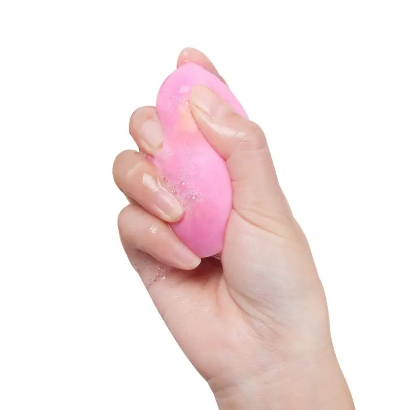 Портативная Кисть для макияжа пудра спонж чистящее средство удаляет грязь