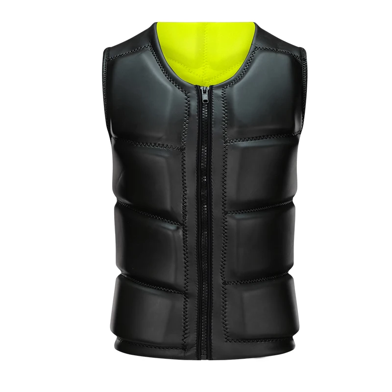 Спасательный жилет на молнии спереди/куртка для плавания серфинга каякинга