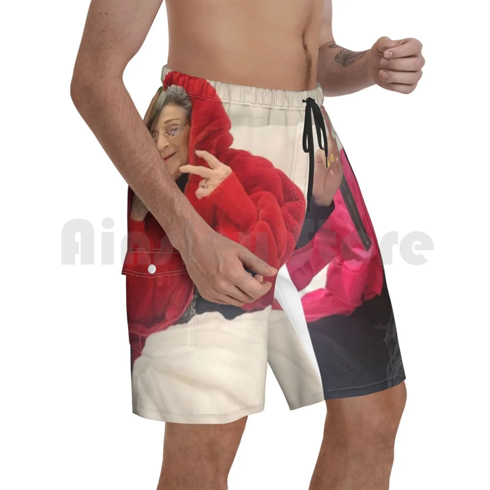 С старые Пляжные шорты мужские пляжные для купания Hypebeast реперские кепки Mumble