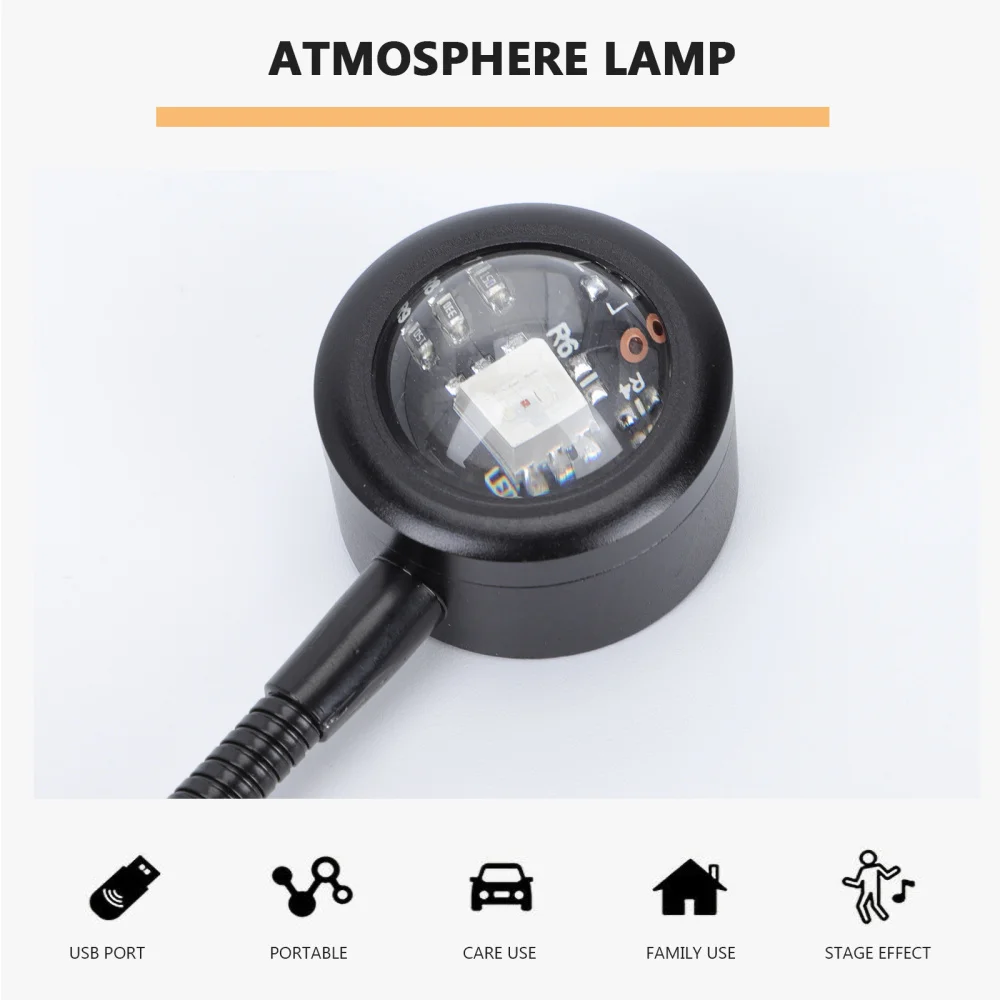 

1pc USB Atmosphere Lamp Scene Atmosphere Lamp Projection Light Adornment