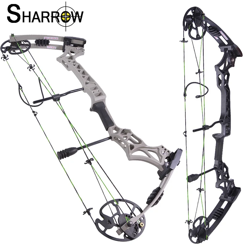 

1pc 30-70lbs Adjustable Archery Compound Bow Fiberglass Limbs Arrow Speed 320fps for Outdoor Shooting Hunting Accessories