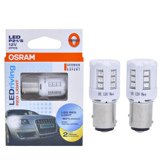 Лампа Ксеноновая OSRAM СВЕТОДИОДНЫЙ T10 W5W T20 p21w светодиодный автомобильный Боковой габаритный фонарь лампы сигнала поворота интерьер чтение светильник номерных знаков Лампы помочь вспышка Светильник Автомобиля - Испускаемый цвет: Зеленый