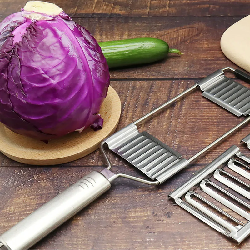 

Stainless Steel Potato Cucumber Carrot Grater Julienne Peeler Vegetables Fruit Peeler Vegetable Slicer 3 Blade Shredder Cutter
