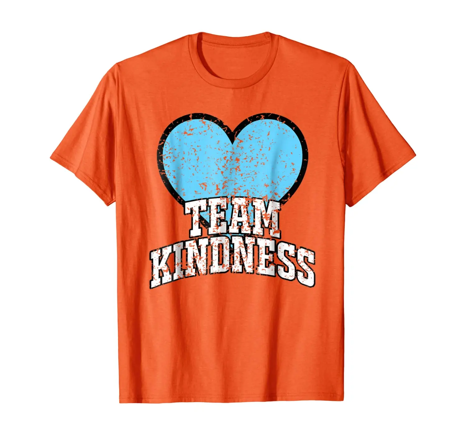 

Team Kindness Shirt - Choose Kind tshirt - Blue Heart Shirt