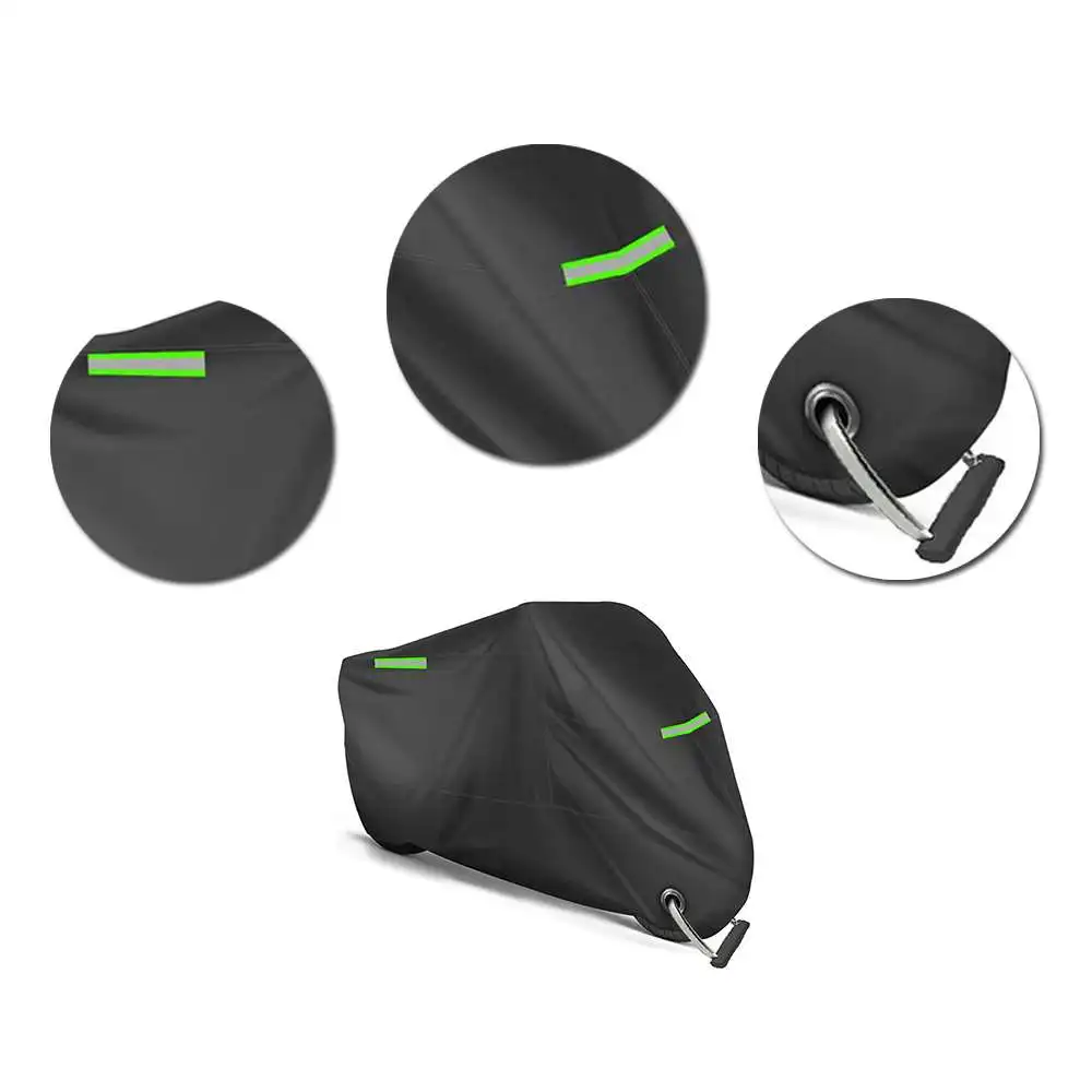 

96.5'' Motorcycle Cover Universal Outdoor Uv Protector All Season Waterproof Rain Dustproof Motor Scooter Cover