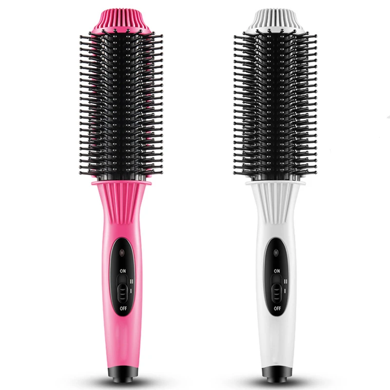 

Hair Dryer Brush Hot Brush Styler Hot Styling Comb, Electric Hairbrush Negative Ion Generator Hair Straightener Curling Comb