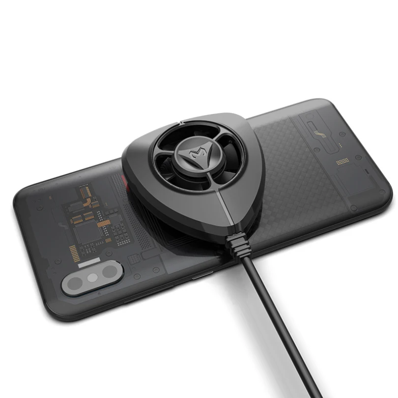 Вентилятор радиатора мобильный кулер для телефона охлаждающий кронштейн