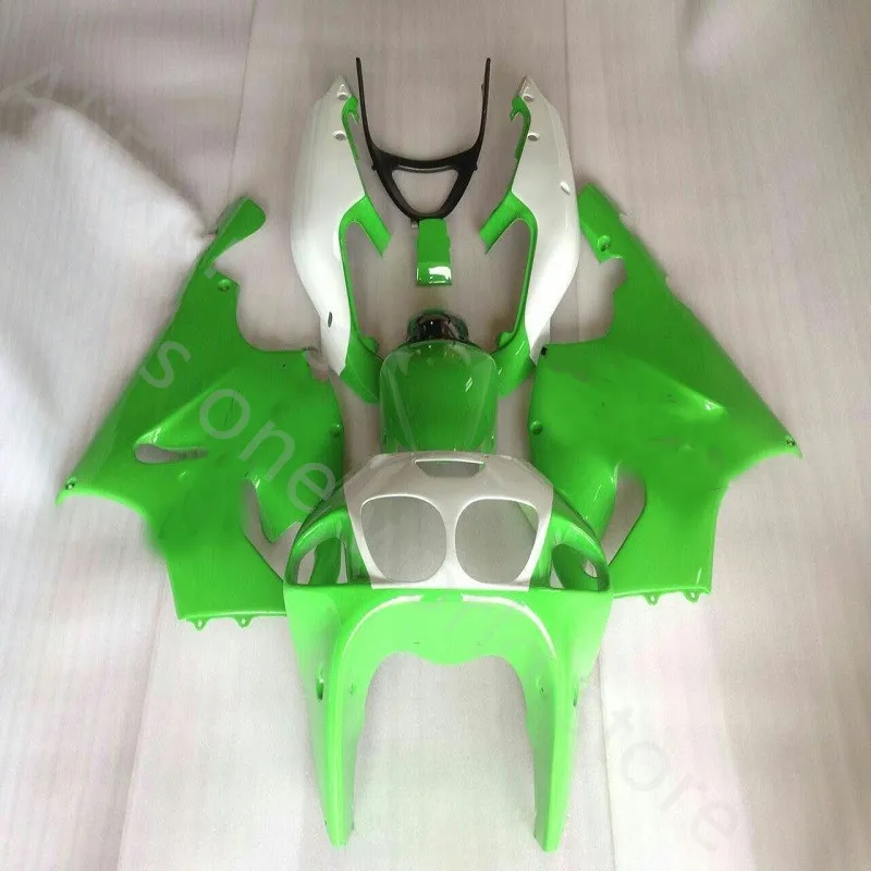 

ABS Fairing for KAWASAKI Ninja ZX7R 96-03 ZX-7R1996-2003 ZX 7R 96 97 98 99 00 01 02 03 1996- 2003 green white Fairings