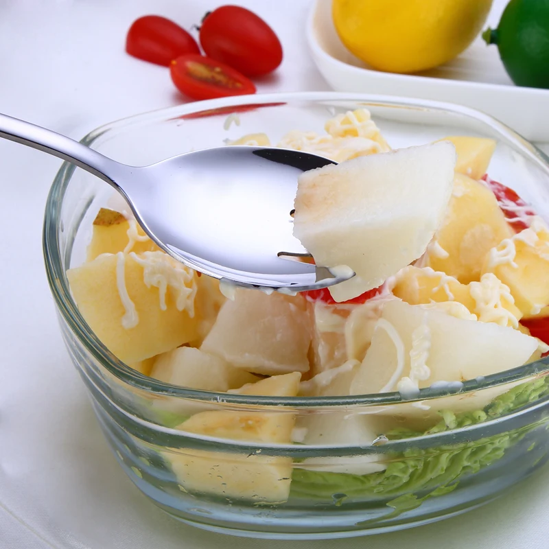 

Tablewellware Gold Spoon Set steel cutlery Salad Fork 2 Pcs Salad Spoon Stainless Steel Serving Spoon Set Unique Spoons