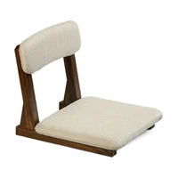 japanese style tatami meditation legless chair bay window backrest zaisu chair cushion floor seating ergonomic seat lazy sofa