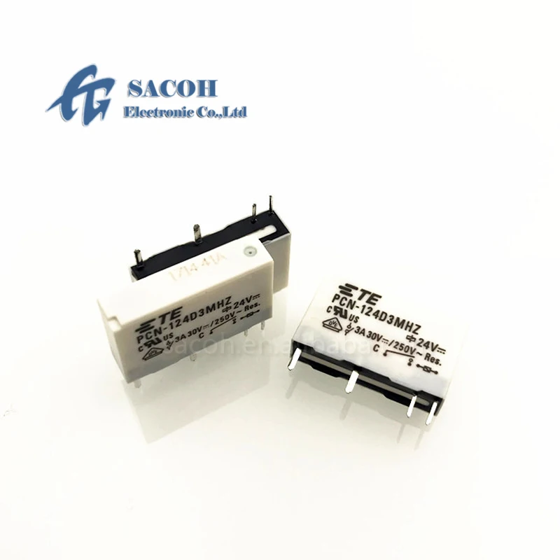 10 шт./лот, новое оригинальное реле мощности PCN-124D3MHZ-24V PCN-124D3MHZ-001 24V DIP-4, новое оригинальное реле мощности