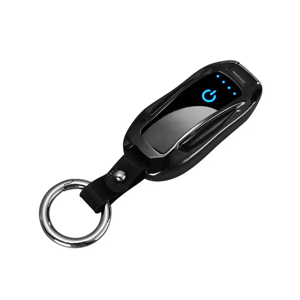 

Touch sensing of 2021 new sports car double arc lighter smoking accessories electric lighter Custom gift