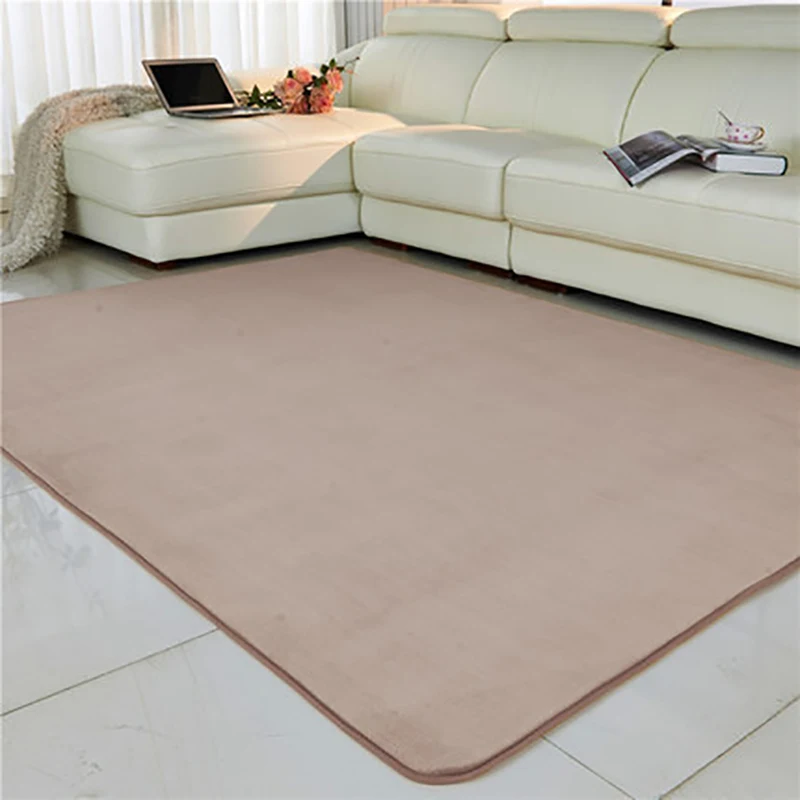 Ковер большого размера из кораллового флиса Zeegle ковер для гостиной кабинета