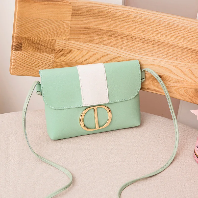 

Shoulder Bag 2020 New Hit Color Hardware Decoration Ladies Messenger Mobile Bag Fashion Stitching Trend Travel Bag Handbags HOT