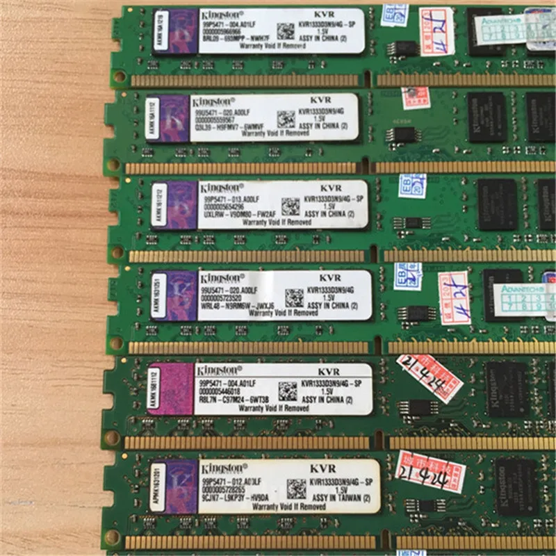 Оперативная память Kingston для AMD и Intel б/у модуль оперативной памяти ddr3 4 Гб 1333 МГц S
