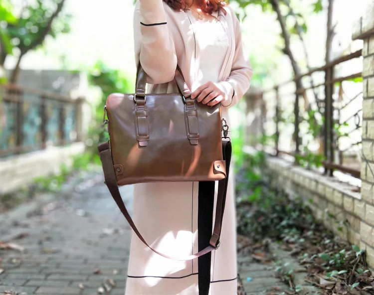 Vintage Fashion Women Handbags Casual Shoulder Messenger Bags Cool Unique Brand Design A4 Women Bag