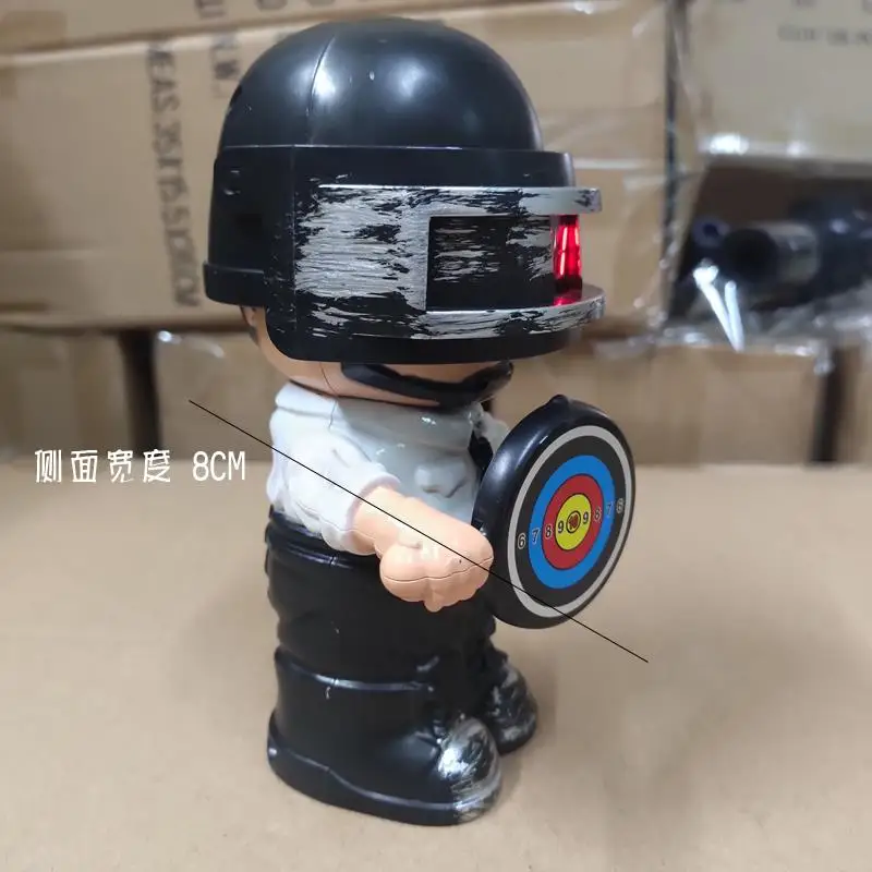 Кукла мишень Zhorya для стрельбы со звуком водяные гелевые шарики бластер мальчиков