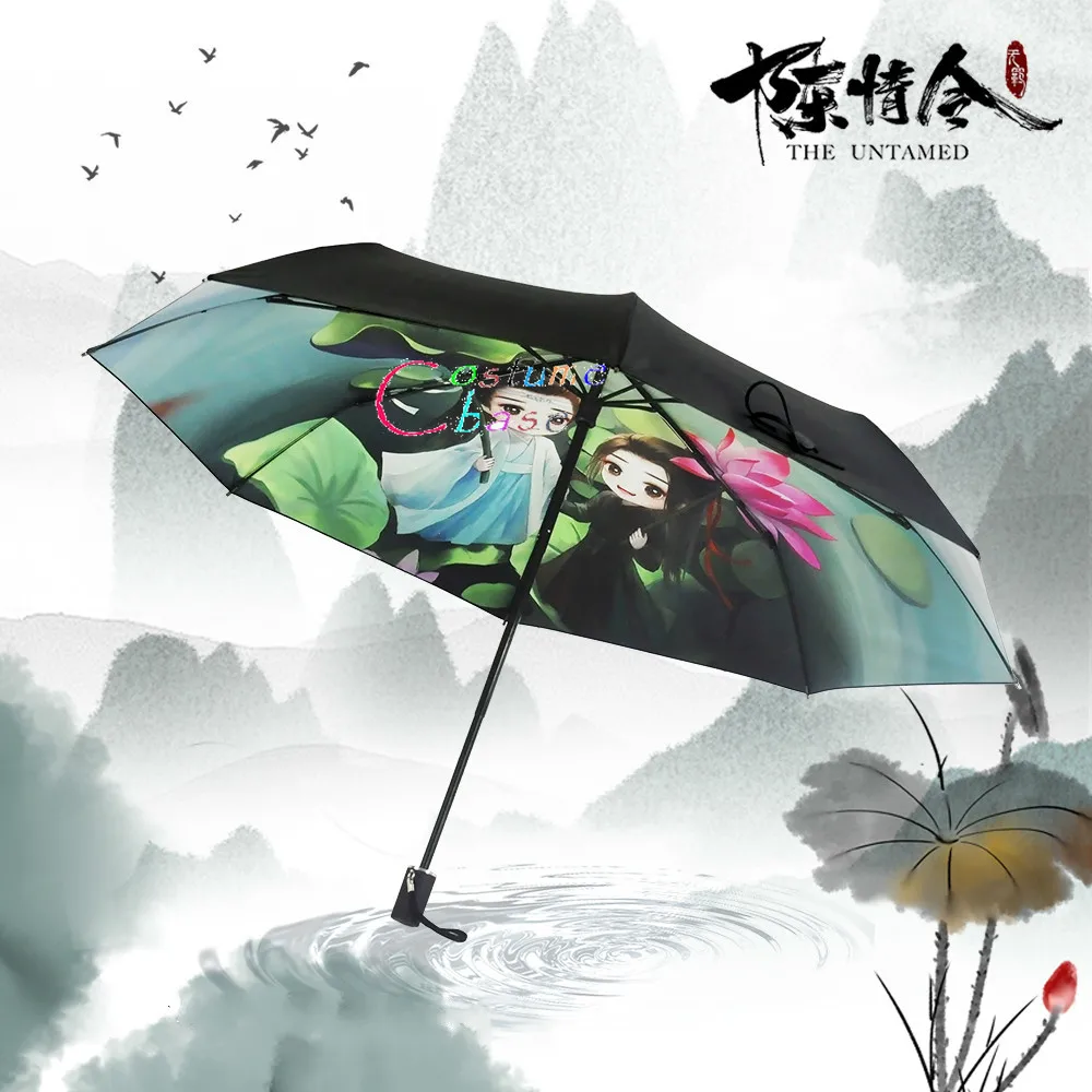 Grandmaster of Demonic Culture BL Anit-SUV зонт от солнца дождя Mo Dao Zu Shi Lan Wangji Wei Wuxian подарки реквизит