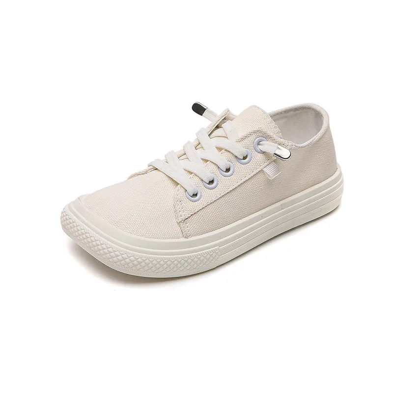 

CNFSNJ 2021 spring autumn children's canvas shoes Korean retro style boys and girls sneakers non-slip wear-resistant shoes