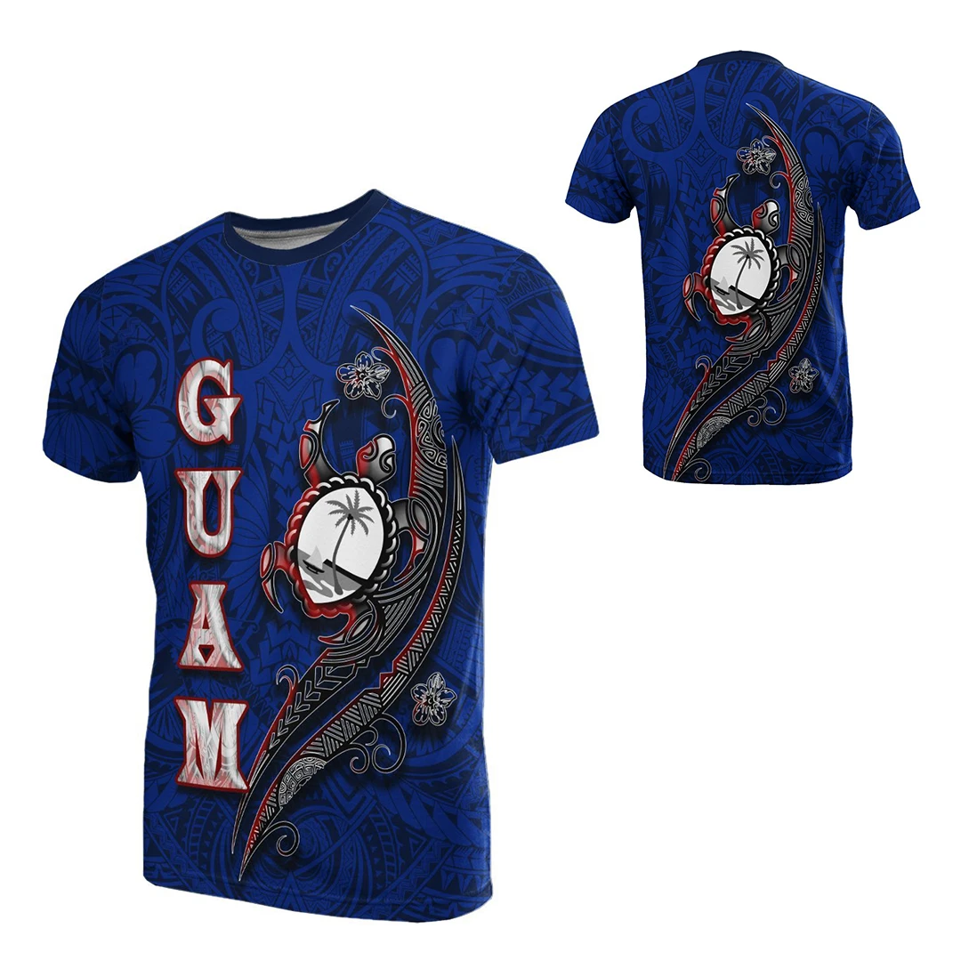 

PLstar Cosmos Newest Guam Tribal Tattoo Women/Men 3DPrinted Unique Art T-shirt Casual Funny Streetwear Summer Short Tops Style-1