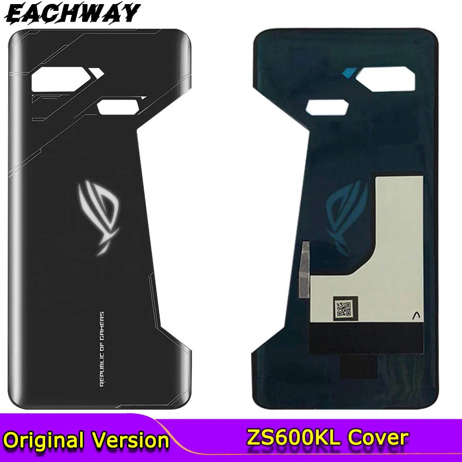 Новая задняя крышка корпуса 6 0 дюйма для Asus ROG phone ZS600kl стеклянная батарейного