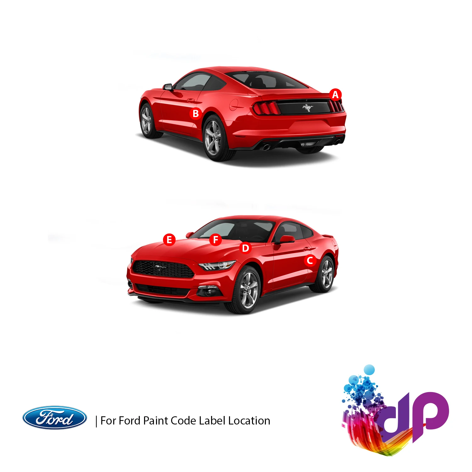 Лакокрасочная краска для Ford Europe лакокрасочная автомобилей DELTA BLUE MET 1Z ремонт