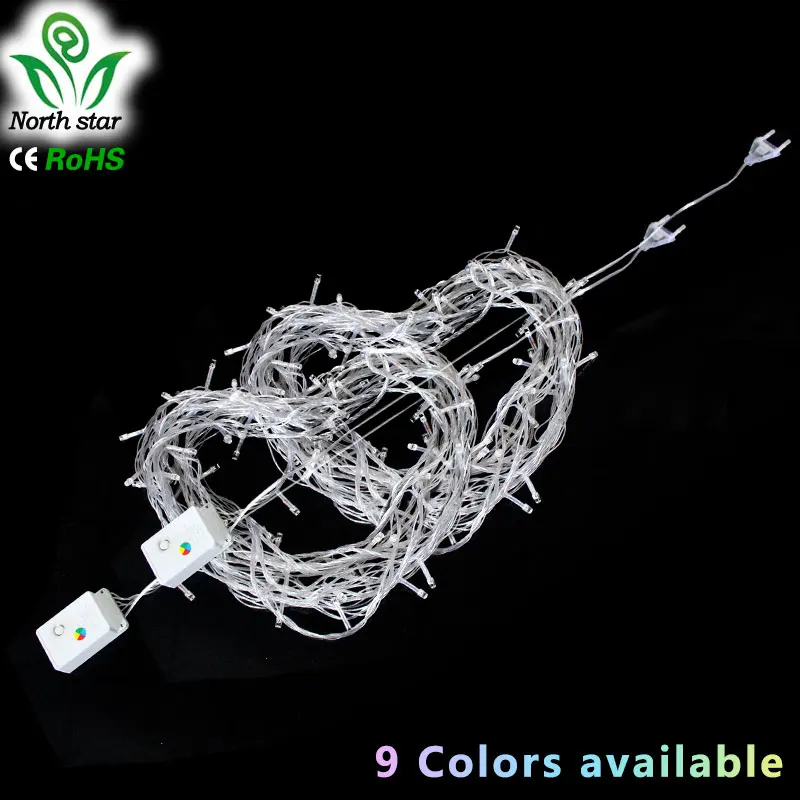 20 м 200 светодиодные гирлянды Рождество дерево Фея светильник цепи