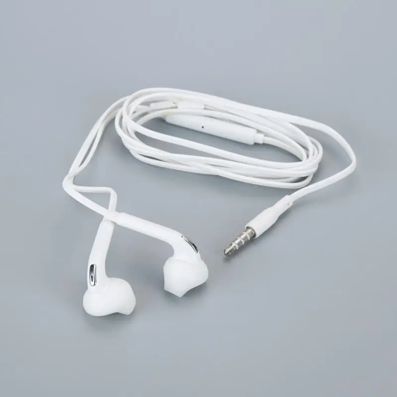 

3.5mm Wired Earbuds Headset Stereo Bass with Mic For smart Phone Samsung Galaxy S6 TSLM1 Stereo Music Sport Earphones Fashion