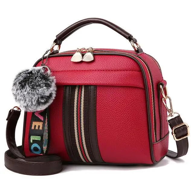 Новая волнистая Женская Корейская версия свежих пакетов модный кросс боди через