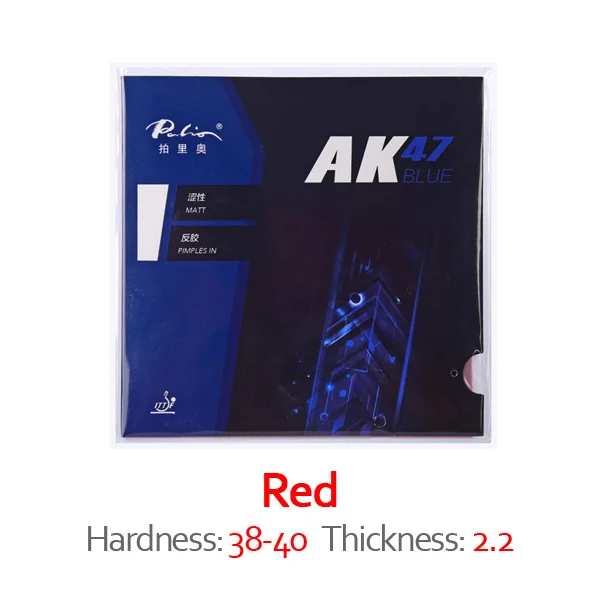 AK47 LS - Red PALIO AK47 красный/AK47 синий(AK-47, AK 47) резиновый для настольного тенниса с губкой для пинг-понга Tenis De Mesa - Цвет: AK47 LS - Red