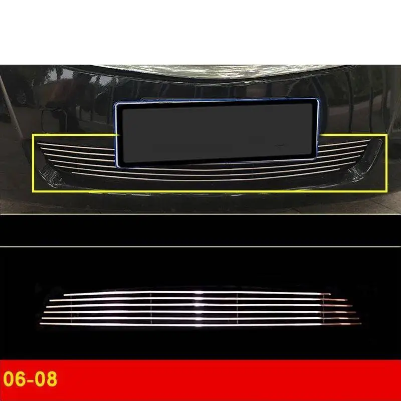 Автомобильный модифицированный Хром Авто автомобильная решетка внешние