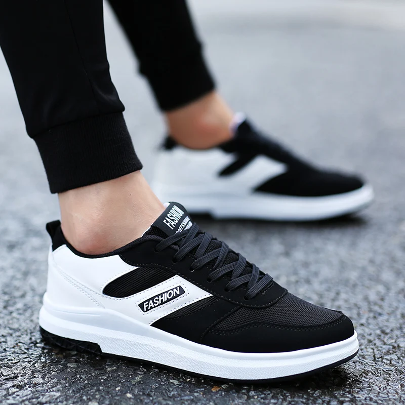 Sycatree/Весенняя парусиновая обувь дышащая корейская модная мужская для бега