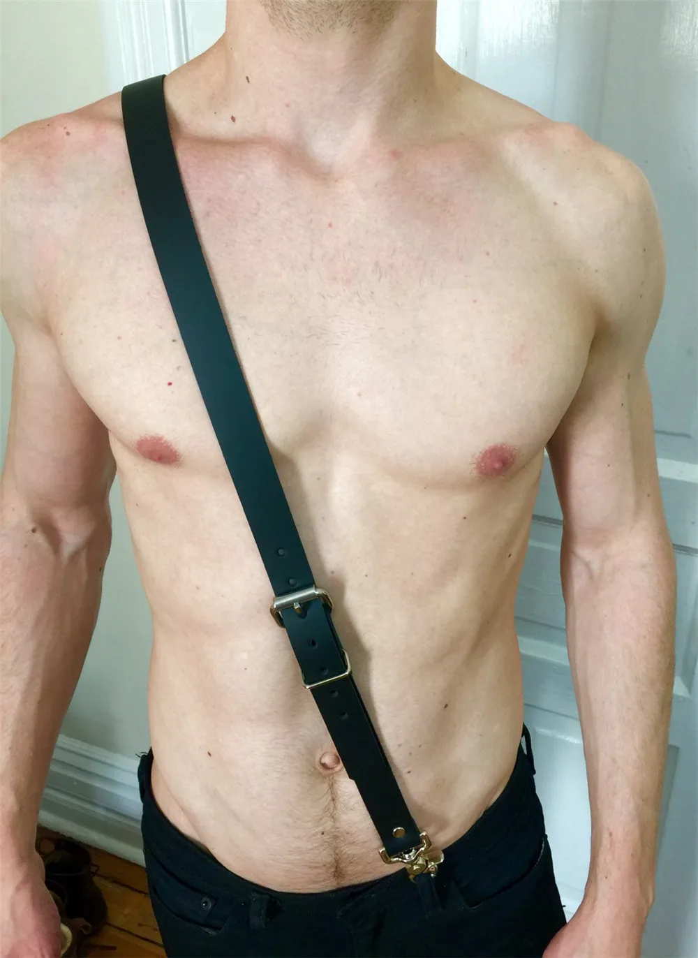 Пикантные Для мужчин гот гей Подвязки для взрослых секс Suspendersleather Регулируемый