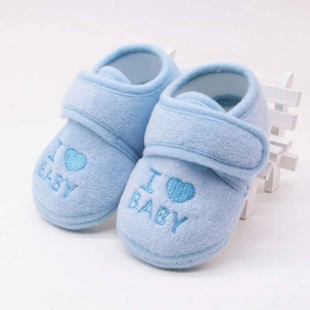 

2021 Newborn Baby Girls&Boys Soft Shoes Soled Loving Letter Print Footwear Crib Shoes Baby Girl Babe Infant Toddler Shoes #60