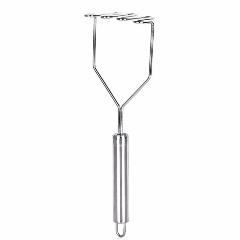 

1pcs stainless steel kitchen gadget potato masher press cooking tool mashed potatoes wavy pressure Ricer Kitchen accessories