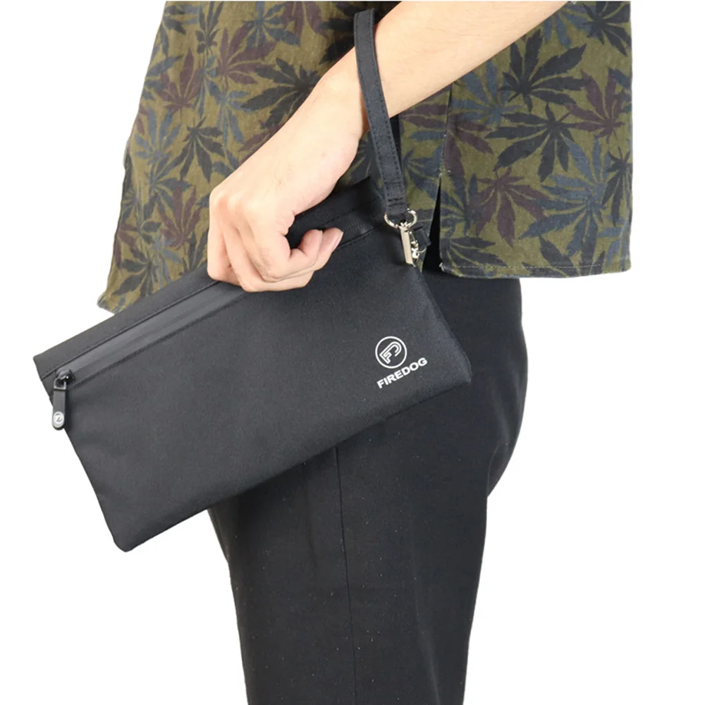 Сумка для хранения сумка с молнией 11x6 &quot подкладкой из углерода табак трава 200504