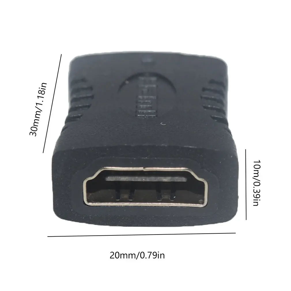 Hd кабель Hdmi прямой через голову адаптер Женский к женскому удлинителю плюс