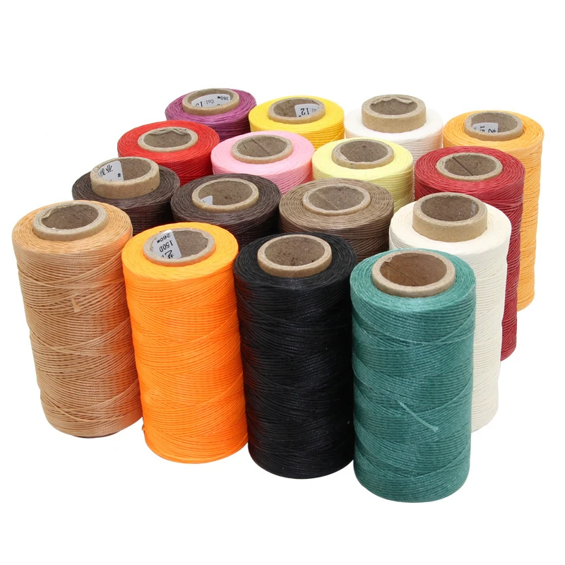 

260M Waxed Thread Wax String Cord Sewing Craft Tool DIY Handicraft Leather Products Waxed Thread Cord Thread For Making Bracelet