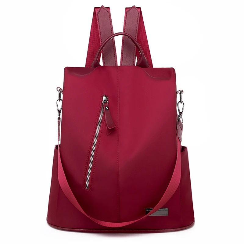 

Women Anti-theft Backpack Waterproof Fabric Large Female Shoulder Bag Large Capacity Simple Style Casual Mochila Travel