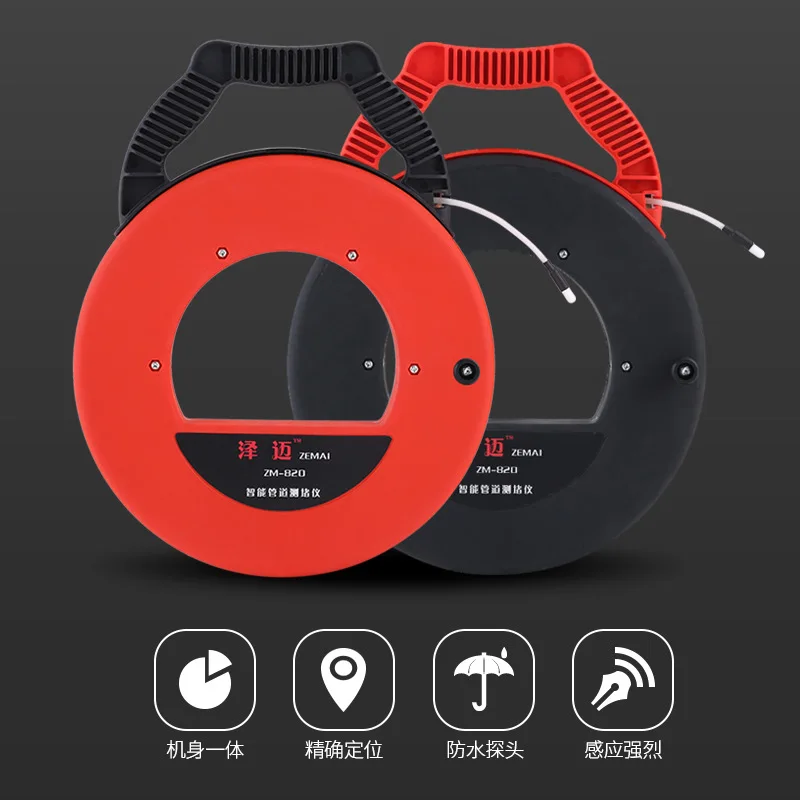 ПВХ трубы детектор засорения диагностический сканер трубопровод блокирующий