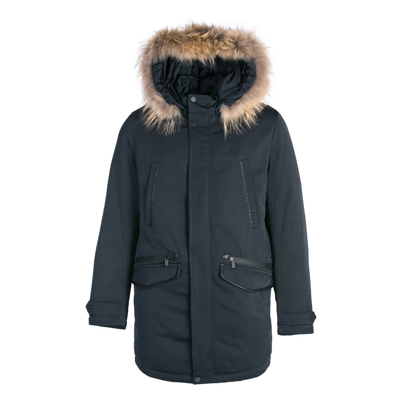 ICEbear мужской зимний новый длинный красивый жакет высокого качества теплая