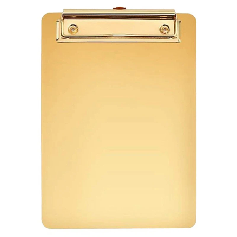 

Золотая папка для меню папка для документов A5 зажим для доски студенческие канцелярские принадлежности для письма