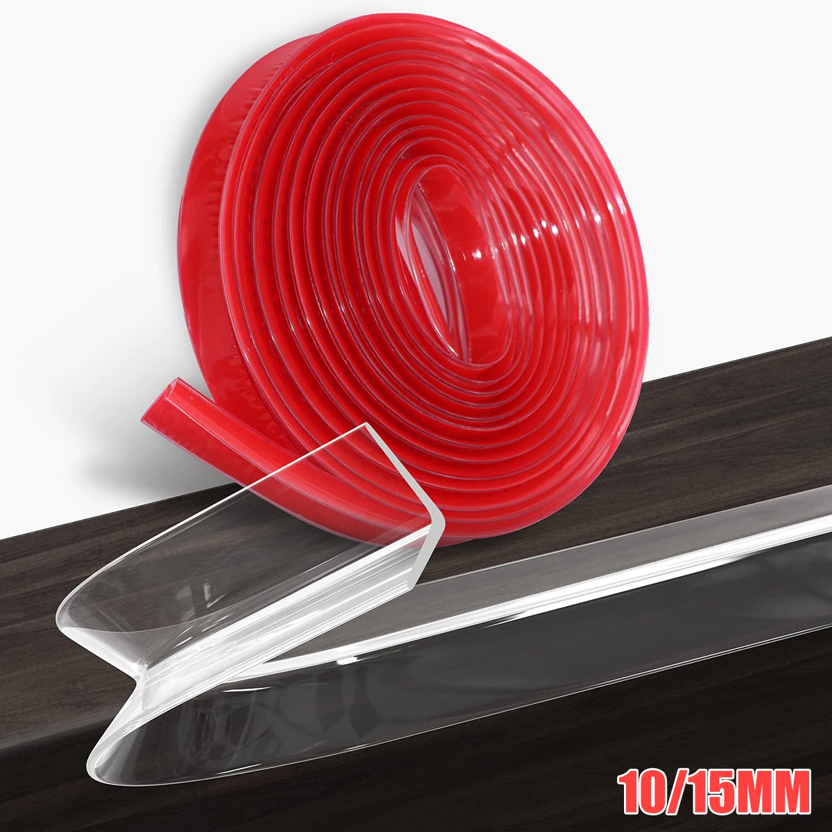 

Edge Protector Strip Pre-Tape Adhesive Corner Protectors for Kids Baby Soft Silicone Baby Bumper Strip
