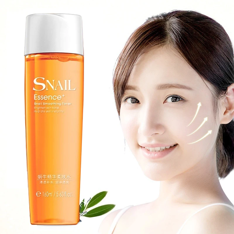 

160 мл тоник бренда LAIKOU тоник Улитка глицерин гликолевая кислота Тоник для лица для макияжа водостойкий Тоник для лица против морщин натурал...